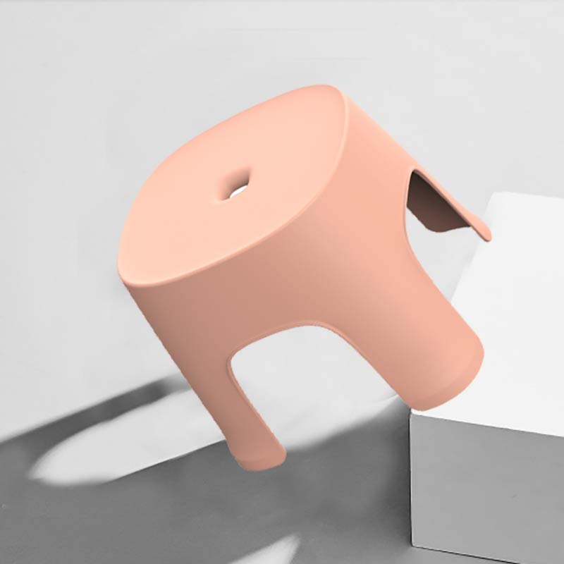 Child Multi Purpose Plastic Low Foot Stool Thickened Bathroom Bench Kids Anti-Slip Household Small Platform Wearing Shoes Stools