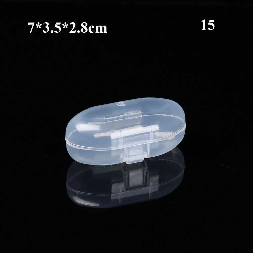 Plastic Transparante Opbergdoos Babyvoeding Holding Case Sieraden Kralen Container Box Vissen Tools Thuis Dagelijks Accessoires: 15