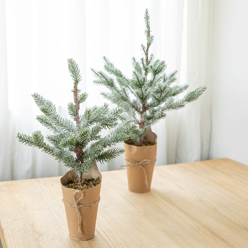 Desktop decoration Christmas tree spruce Christmas tree PE home Christmas tree ornaments Christmas decorations tree ornaments