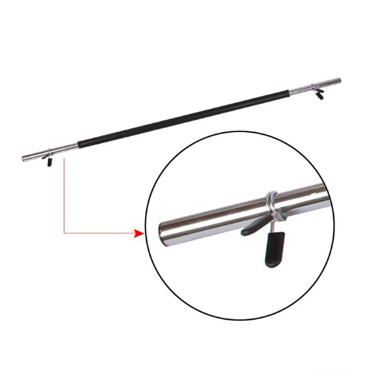 4 Uds. Mancuernas de 28mm, pinzas para mancuernas, collarines con Clip de resorte para levantamiento de pesas, ajuste cruzado, levantamiento de pesas, gimnasio