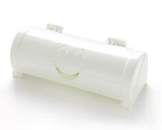 Sacos de lixo para parede 1 peça, recipiente para armazenamento de saco de lixo na parede, suporte de plástico para cozinha, dispensador de merceiro, banheiro 0600: WHITE