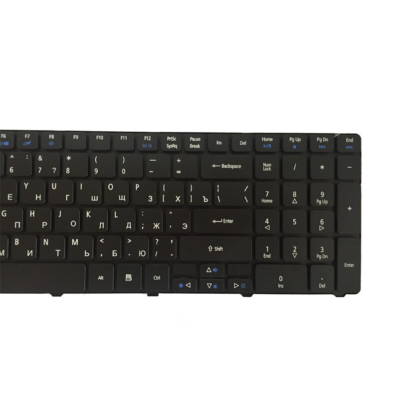 Ryska/ru bärbara tangentbord för acer emachine  e440 e640 e640g e642 e642g e730g e730z e730zg e732g e732z e529 e729 g443 g460 g460g
