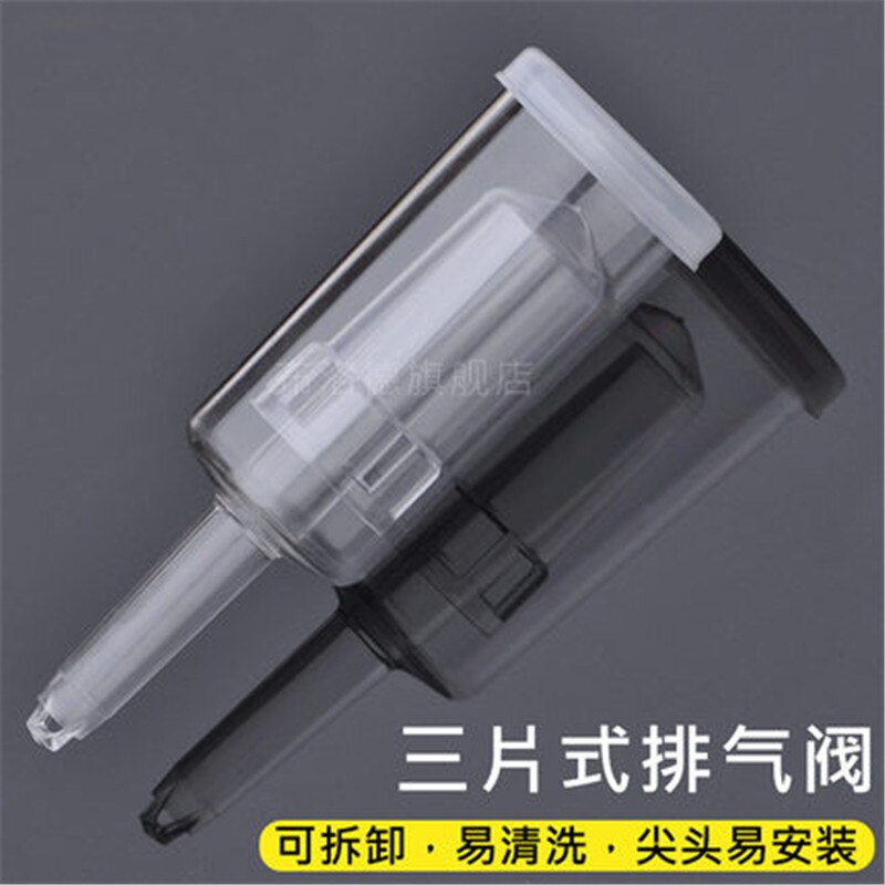 XMT-HOME silicone stopper for one way exhaust check water sealed valves airlock brewing fermentation accessories 1pc: valve 2