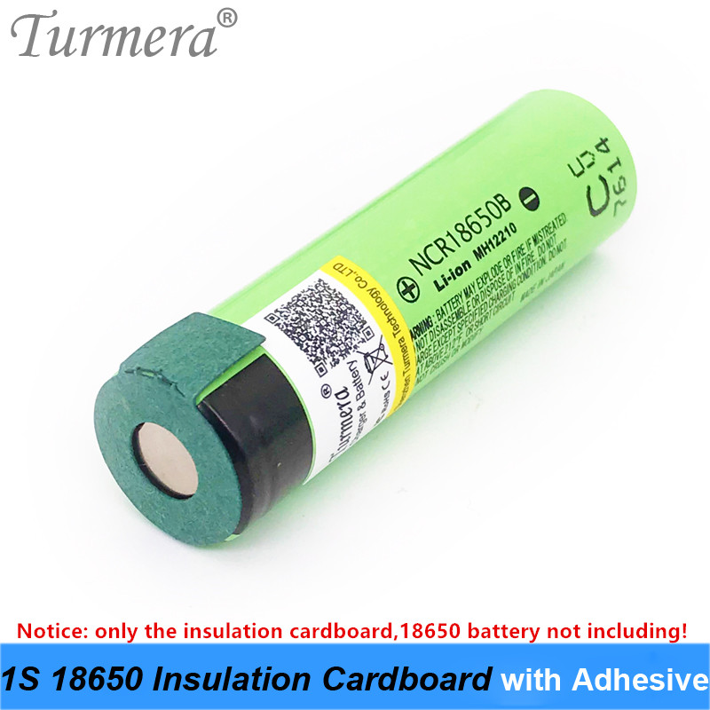 Pour 18650 batterie Pack cellule colle isolante Patch positif 70 pièce carton 1S 18650 batterie isolation carton avec adhésif