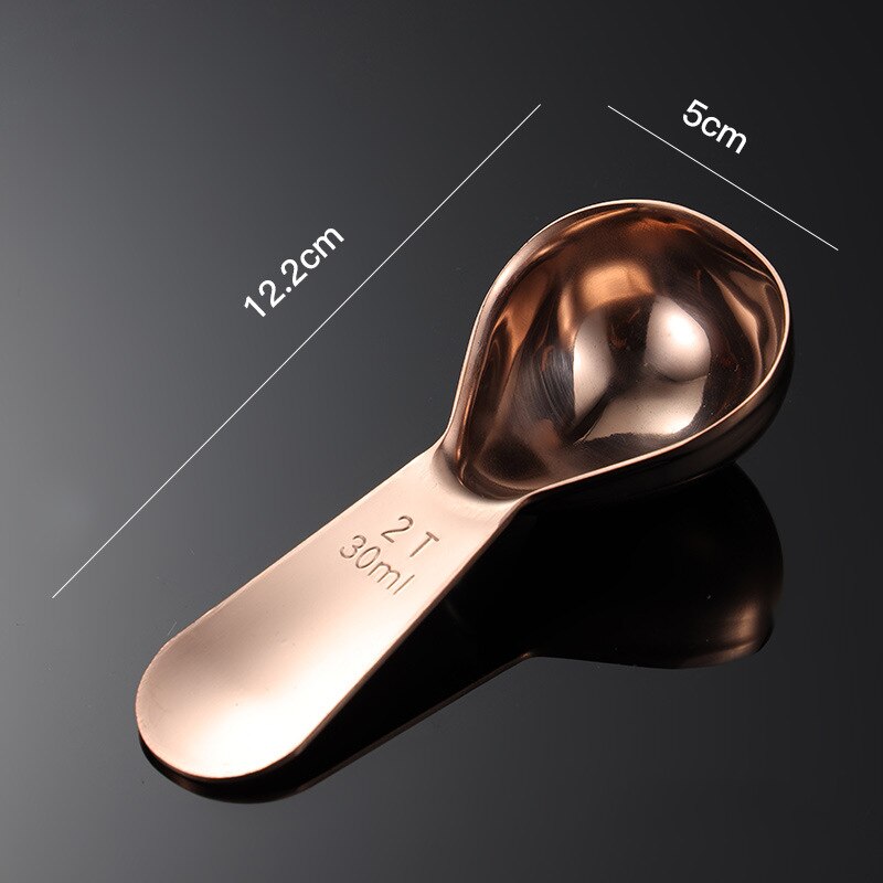 1 Pcs 304 Stainless Steel Kitchen Measuring Spoons Coffee Sugar Scoop Cake Baking Flour Measuring Cups Kitchen Cooking Tools: 5