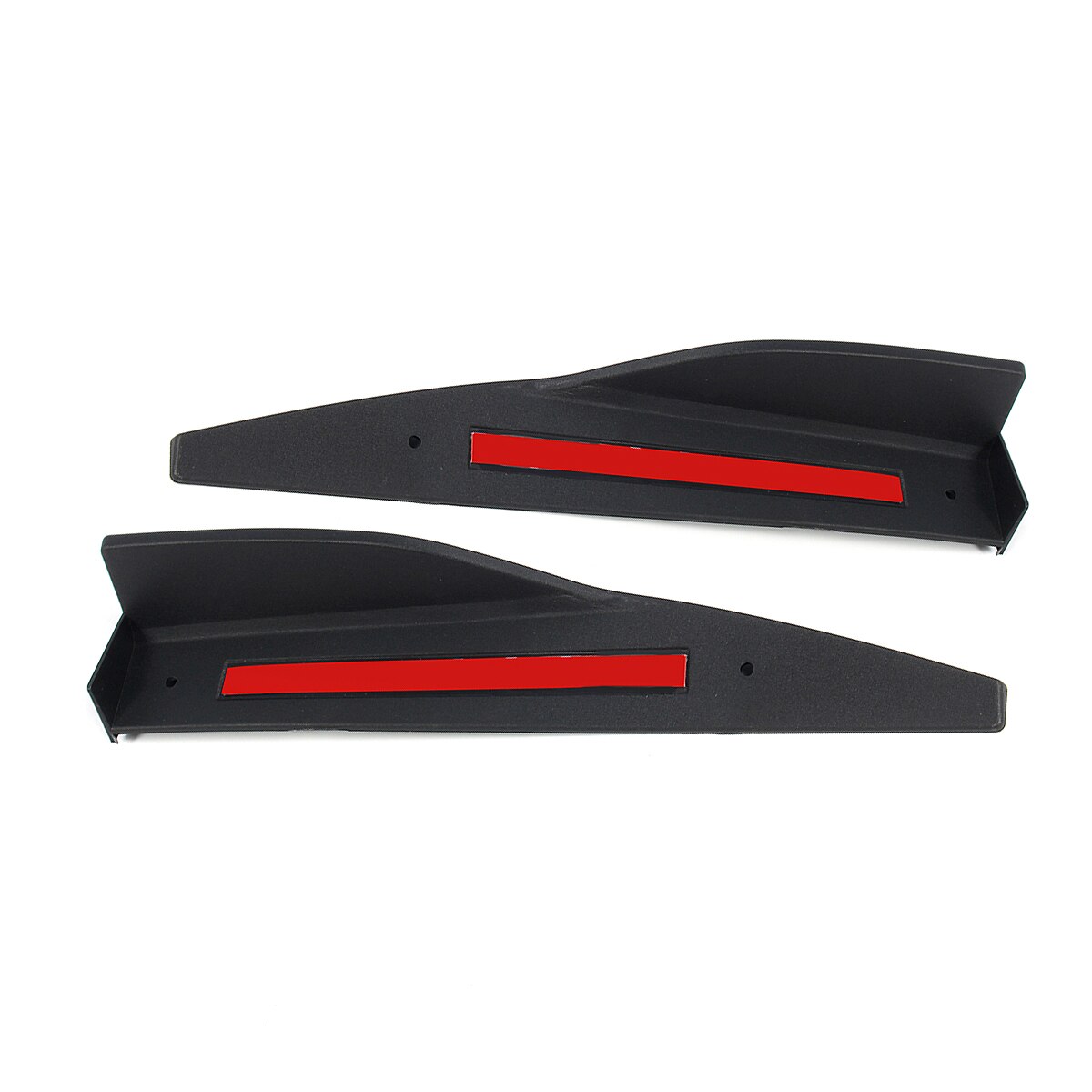 Universele 1 Paar Auto Side Rokken Voor Voor Ford Voor Mustang Stickers Rocker Splitters Diffuser Winglet Vleugels bumper 36cm