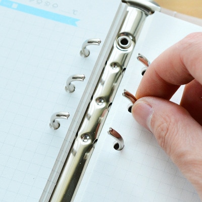 PP plastic A5 A6 A7 ringband mappen plastic map A6 bestandsmap