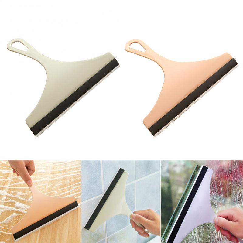 1 Pc Dusche Rakel Fenster Glas Wischer Schaber Reiniger Mit Silikon Klinge Halfter Haken Für Schlecht Küche Spiegel Auto Glas