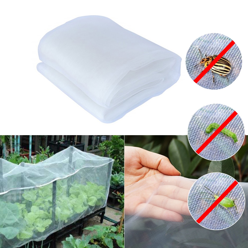 Haven netting bug insekt fugl beskytte netto grøntsager frugter blomster plantebeskyttelse drivhus haven netting sommer