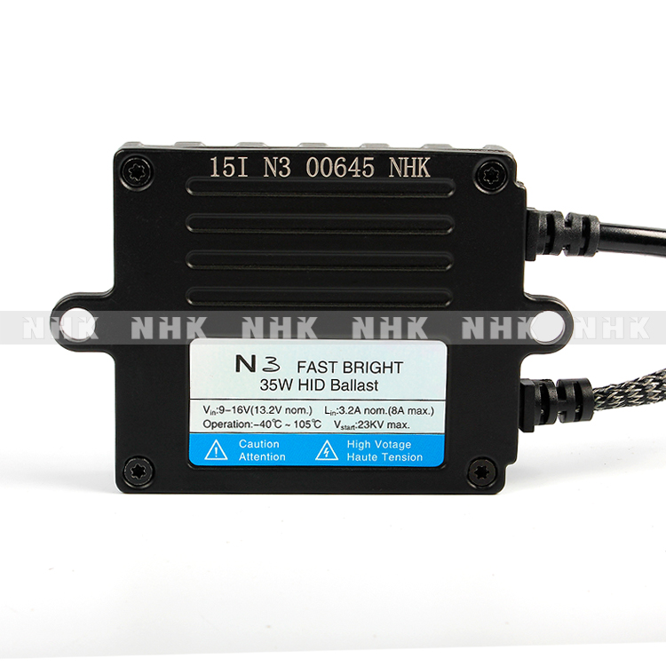 Balasto NHK HID n3 de arranque rápido xenón brillante 12V 35W