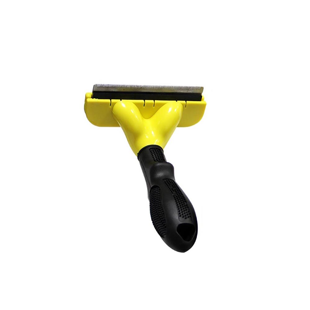 Hond Ontharing Kammen Rvs Voor Bont Hond Kam Borstel Katten Grooming Combs Tool Soft Handvat Huisdier trimmer Product