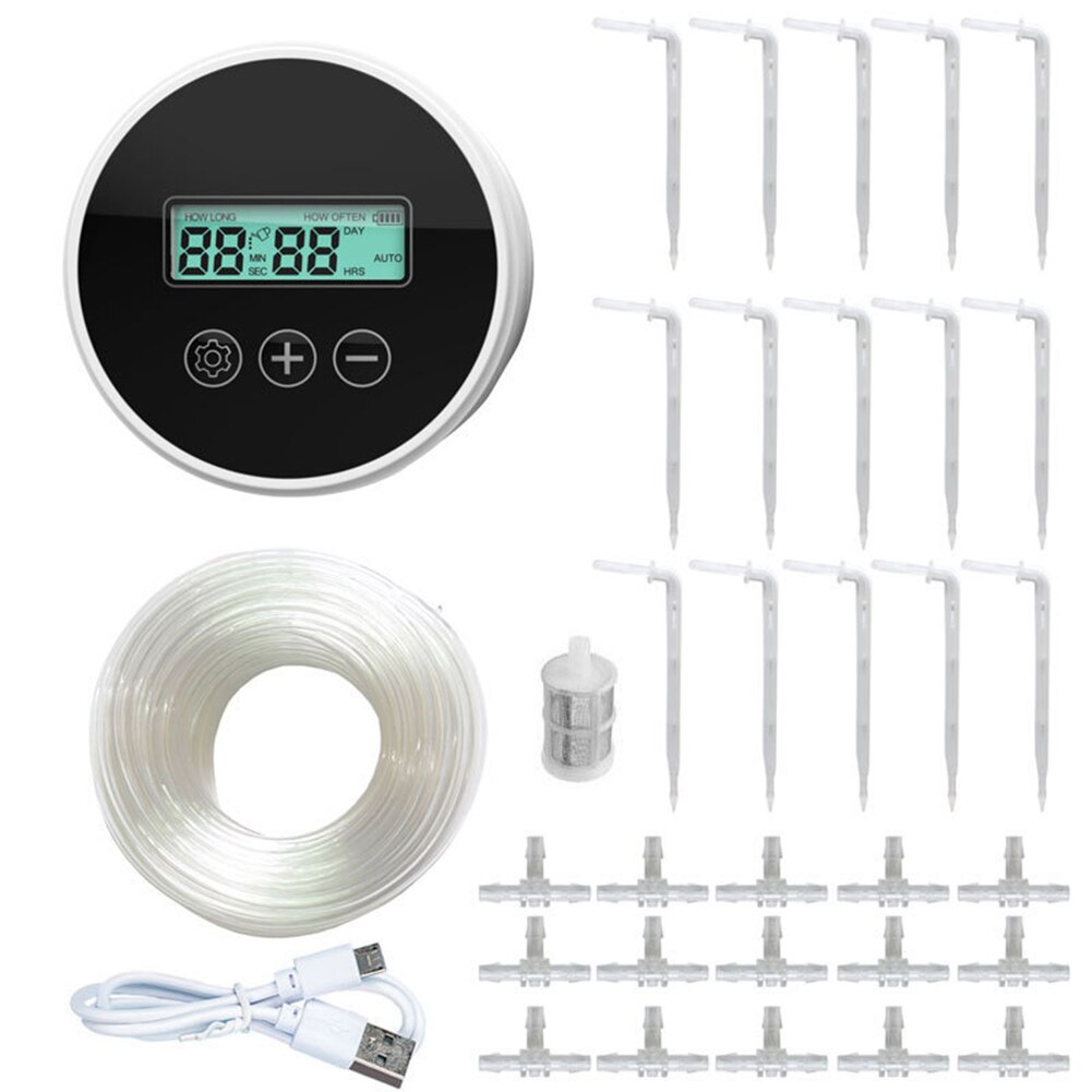 10m 15 Set Garden Automatic Irrigation Kit Watering Kit Drip Irrigation System Watering Irrigation Garden Irrigation Controller