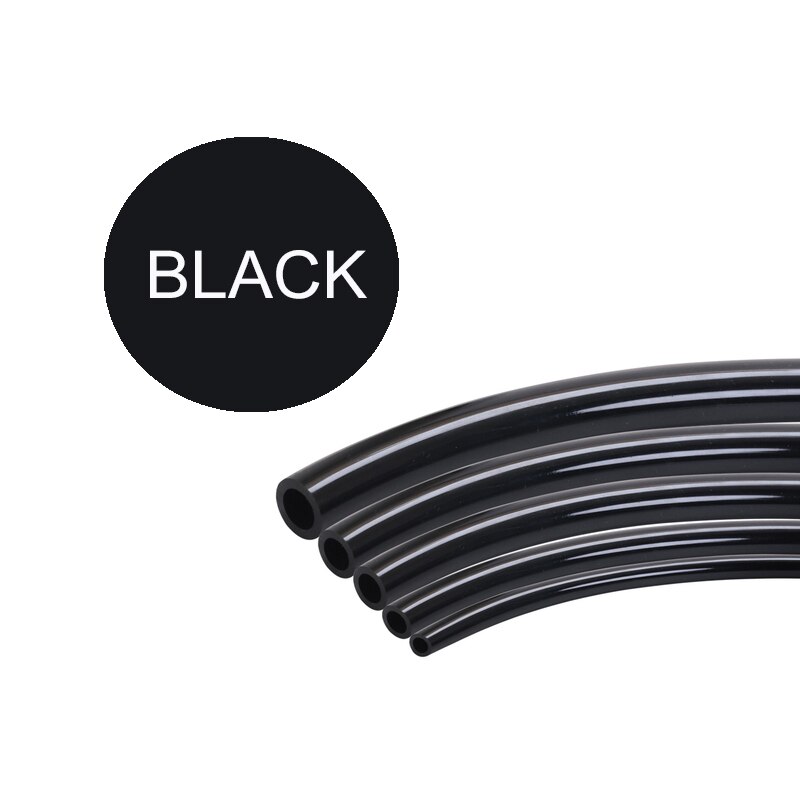 10 meters Pneumatic Tube Air Tubing Component Pneumatic Air Hose 4mm 6mm 8mm 10mm 12mm PU Pipe Compressor air hose: Black / 16x12mm
