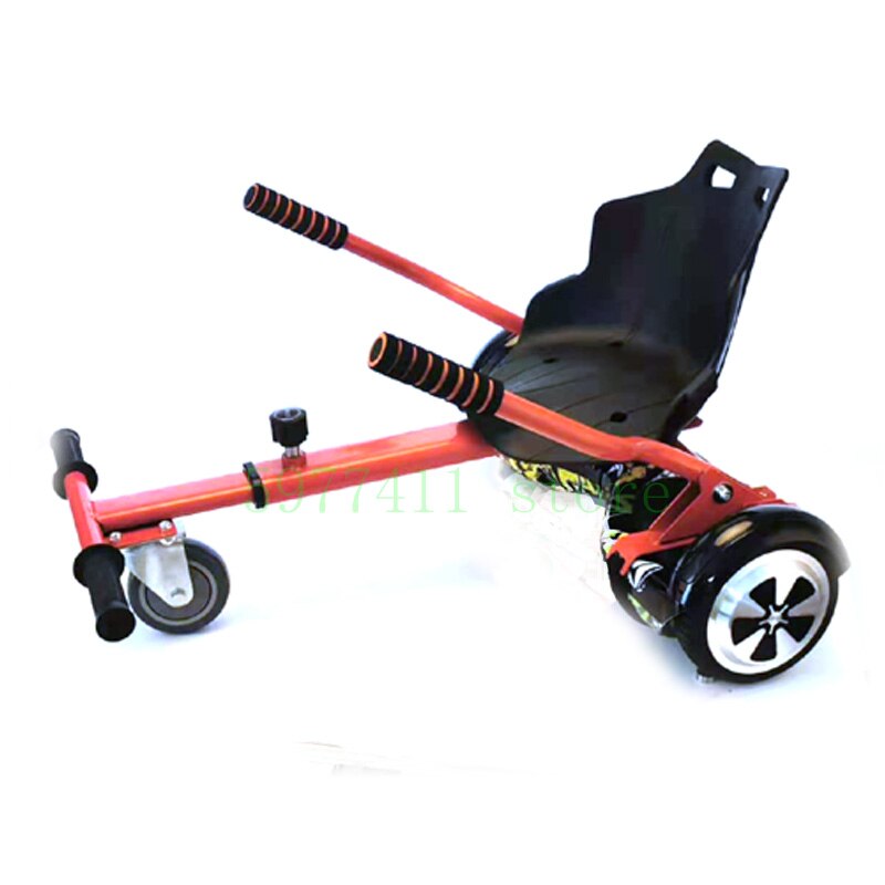 Balanced Drifting Kart-cojín de asiento para Hoverboard, negro