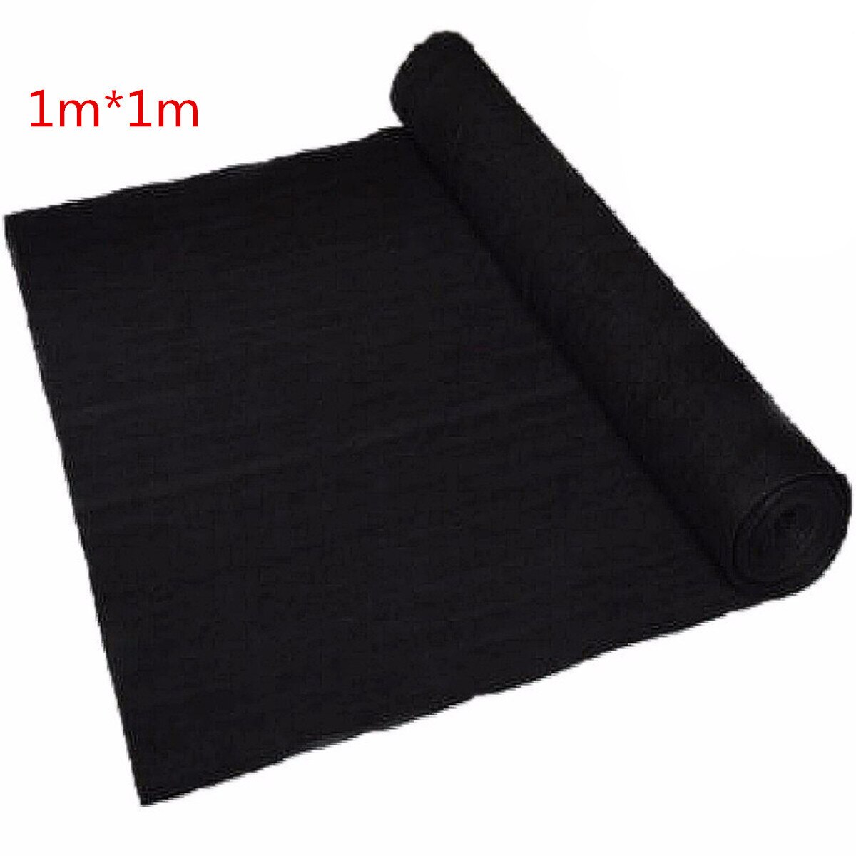 1m*1m Thickness 3mm Air Conditioner Cloth Activated Carbon HEPA Purifier Pre Filter Covers Fabric Sheet Pad