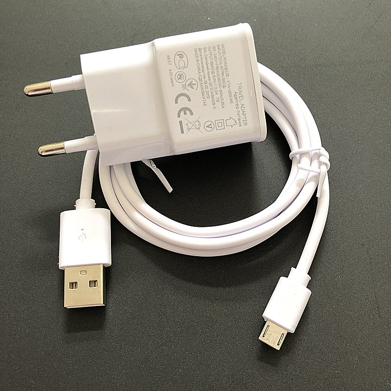 Cable Universal Micro USB, adaptador rápido de pared de viaje, cargador de teléfono móvil para huawei P SMART Xiaomi Redmi Note 4 5 Samsung S6 S7