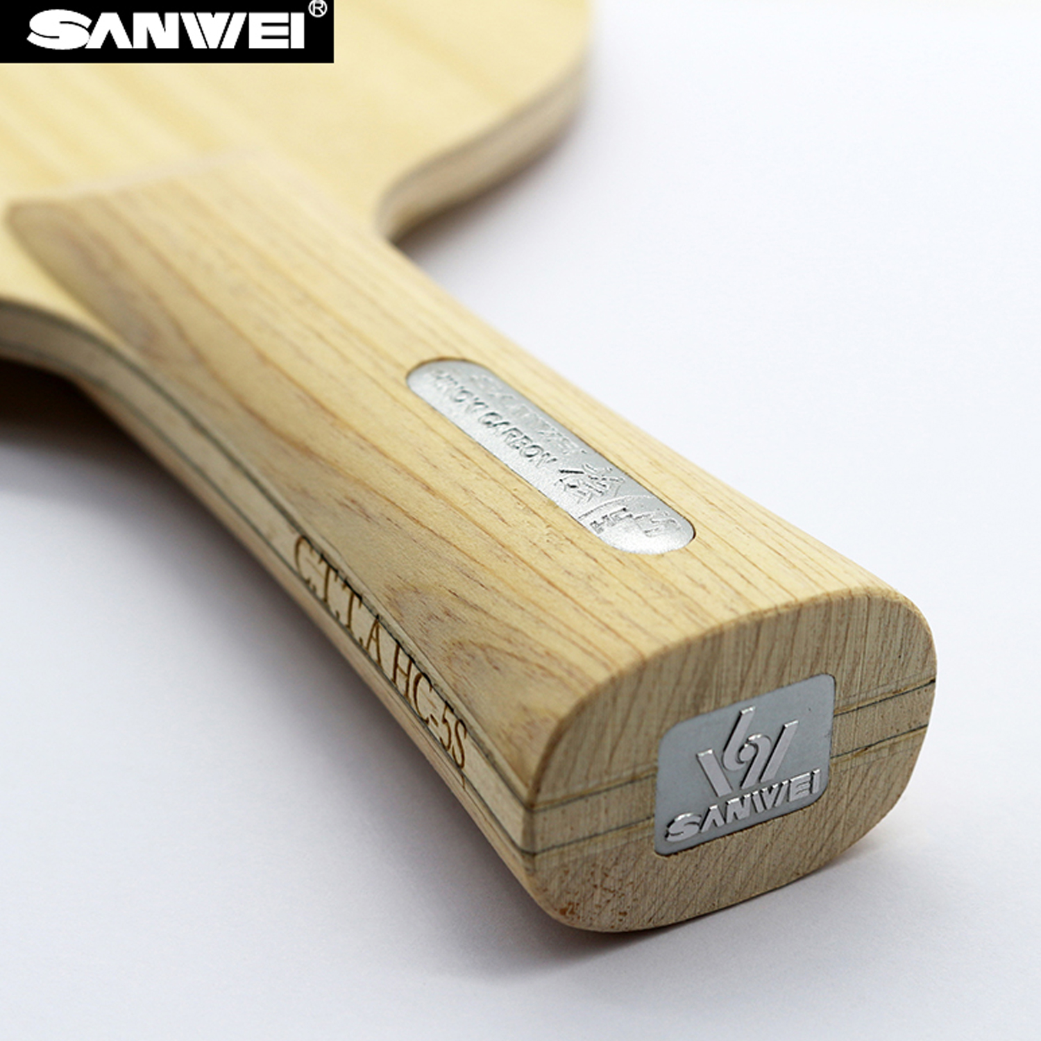 Sanwei HC.5S HC-5S HC 5S HC5S HINOKI Soft-Carbon Table Tennis Blade for PingPong Racket