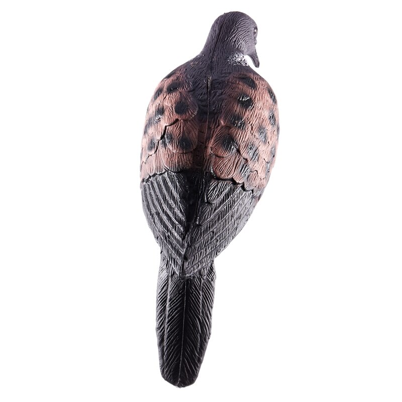 1pc caça pomba assustar proteger jardim pombo chamariz biônico animais isca de caça ao ar livre aves chamariz acessório