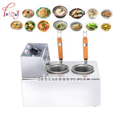 MY-EH81M cocina de pasta eléctrica caldera de acero inoxidable doble pasta olla fideos máquina Cocina eléctrica para Fideos 2500w 220v