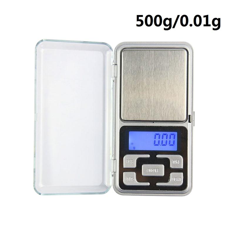Jewelry Scale100/200/300/500G/x 0.01g /0.1g/Mini Electronic Scales Digital Scale for Gold Sterling Silver Jewelry Balance: 4