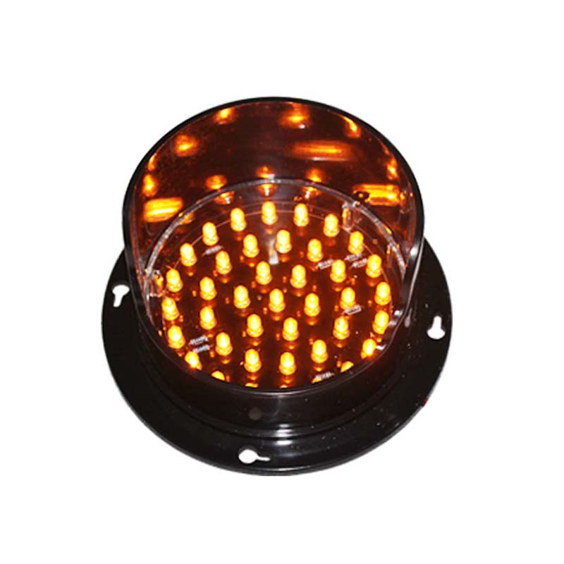 Promotieprijs Hoge helderheid DC 12V rood geel groen LED-signaallicht 100 mm verkeerslicht te: Blauw