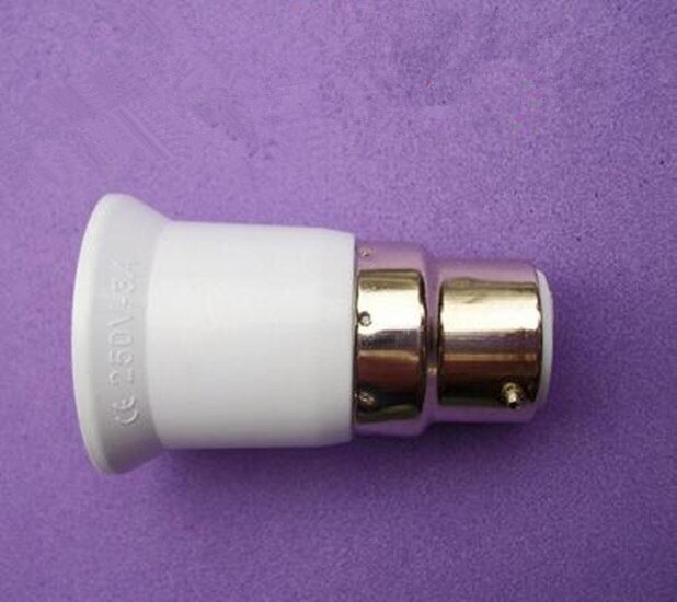 Essentiële verlichtingsaccessoires voor thuis, praktische  b22 to e27 verlenglampenhouder, lampadapter, converter, fitting, led-lamp
