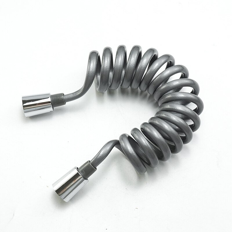 2m/3m Spring Flexible Shower Hose for Water Plumbing Toilet Bidet Sprayer Telephone Line Plumbing Hose G1/2 Bathroom Replacement