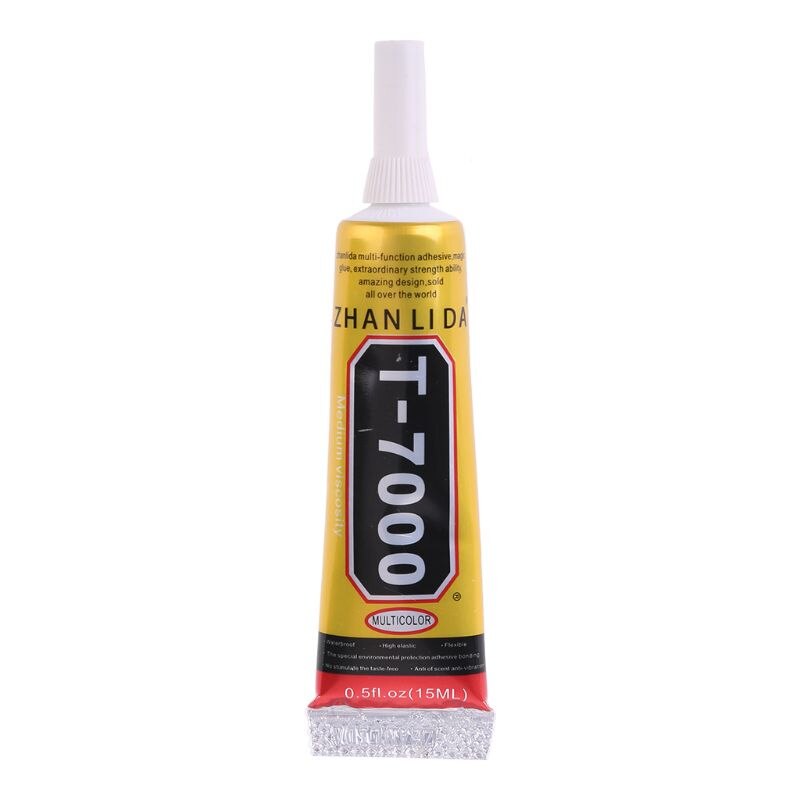 15ml T-7000 More Powerful Epoxy Resin Adhesive T7000 Black Liquid Glue Super Sealant Handset Touch Screen Rack Maintenance