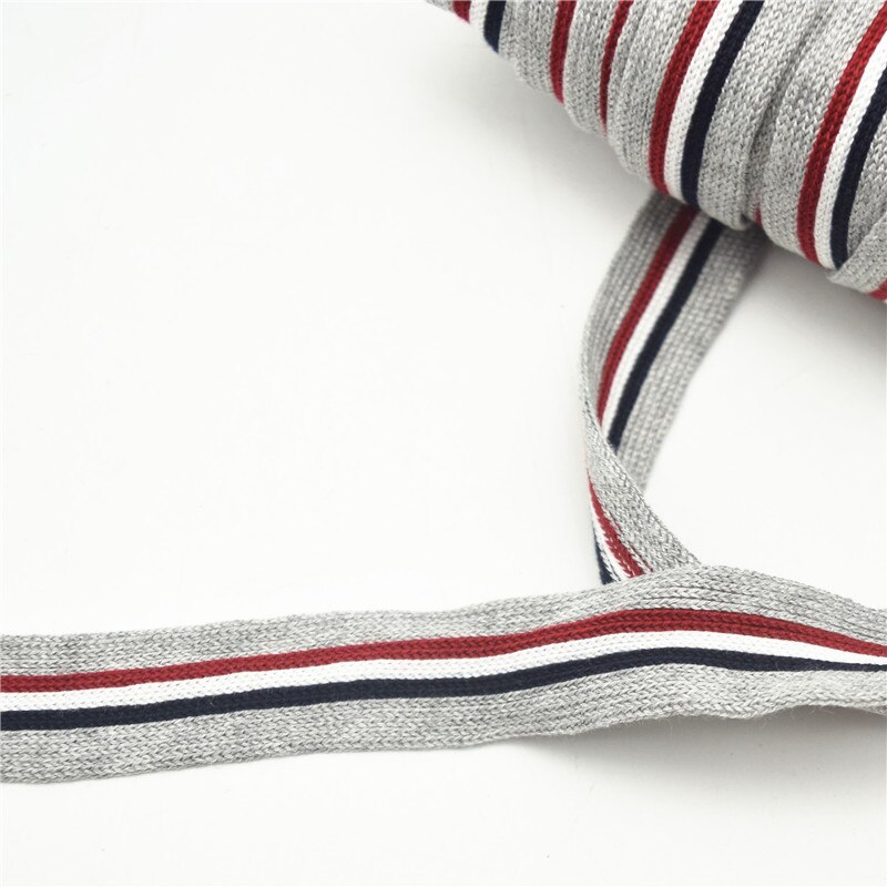 10 yards Katoen Singels Gestreepte Riem dikke DIY Kleding tas/riem maken tape
