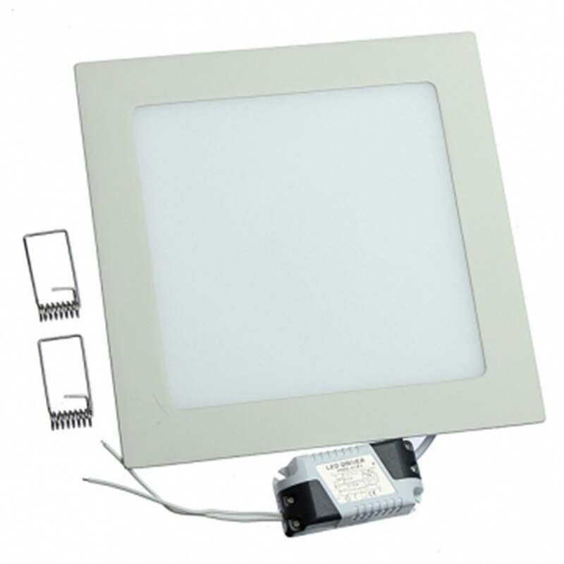 Led Verlichting Panel Light Vierkante Panel Licht 12W Plafond Inbouwlamp Warm/Natural/Cool White