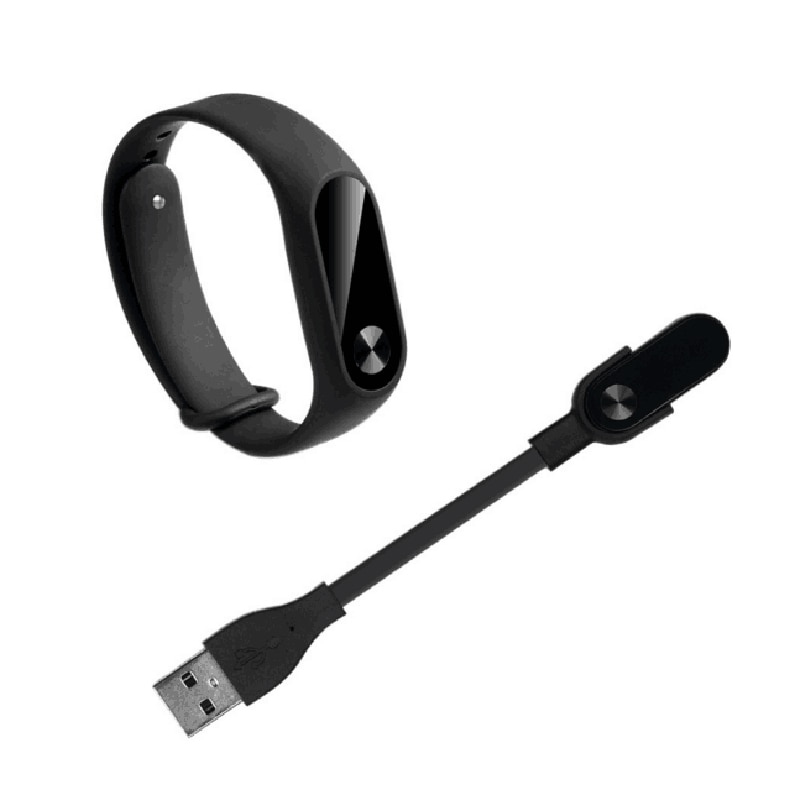 Opladen Kabel Voor Mi Band 2 Smart Armband Accessoires Zwarte Usb Adapter Voor Xiaomi Mi Band 2 OD2.8 Opladen Lijn smart Horloge