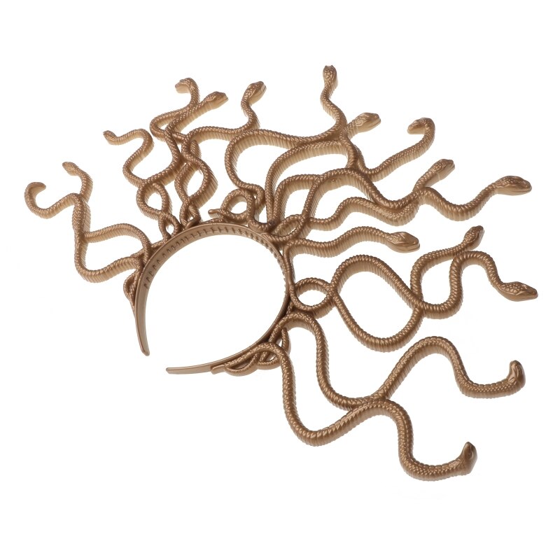 Halloween Vintage Medusa Snake Kostuum Hoofdband Cosplay Dress-Up Hoofddeksel Carnaval Maskerade Feestartikelen