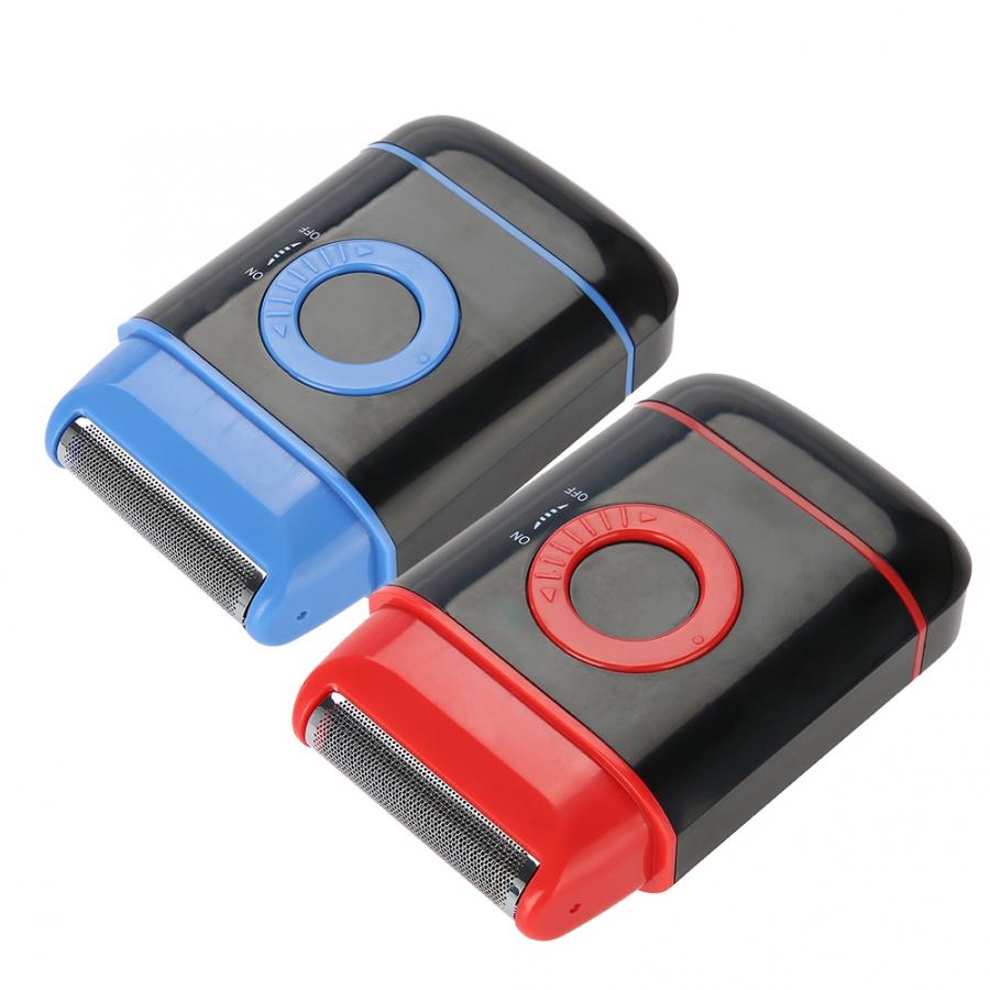 Eletrico elektrisk rakapparat ultratunn folie-upp skäggtrimmer aa batteridriven rakhyvel för män