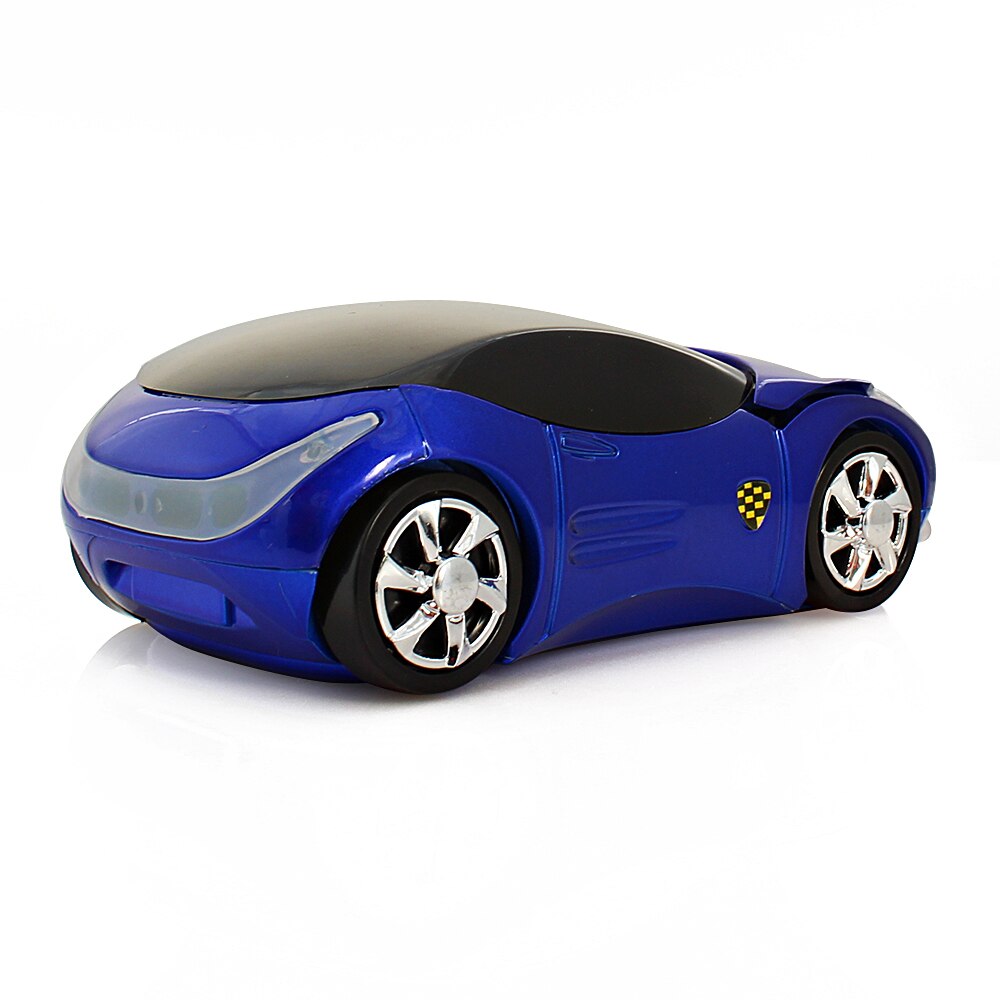 CHUYI Mini 3D Auto Vorm Draadloze Muis 1600DPI Optische USB Computer Muizen Kids Leuke Roze Auto Mause Voor Meisje laptop PC Notebook