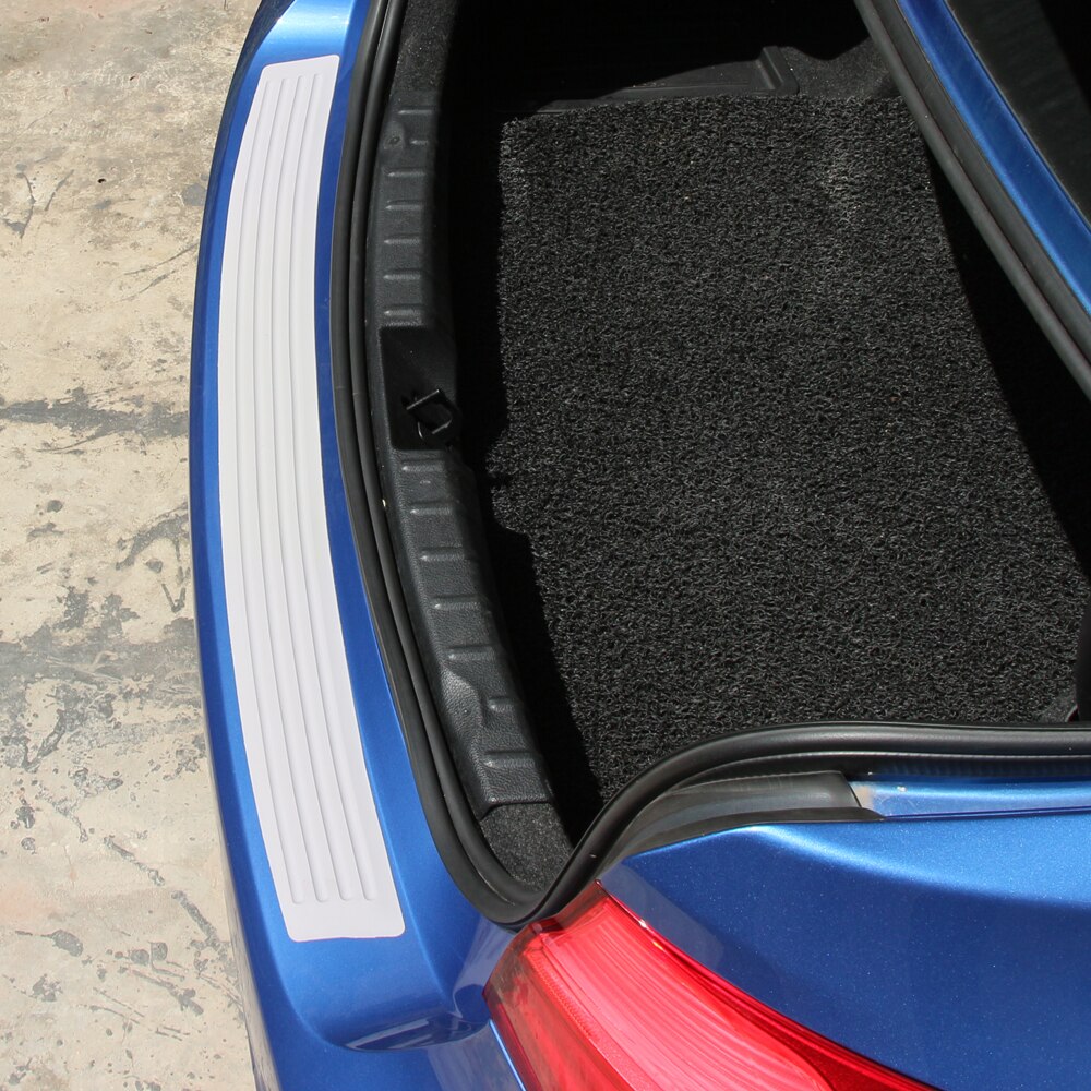 Funda adhesiva para Protector de Parachoques Trasero de coche SEAT Ibiza, León, Toledo, Arosa, Alhambra, Exeo, Supercopa, Mii, Altea, Cordoba, cupra