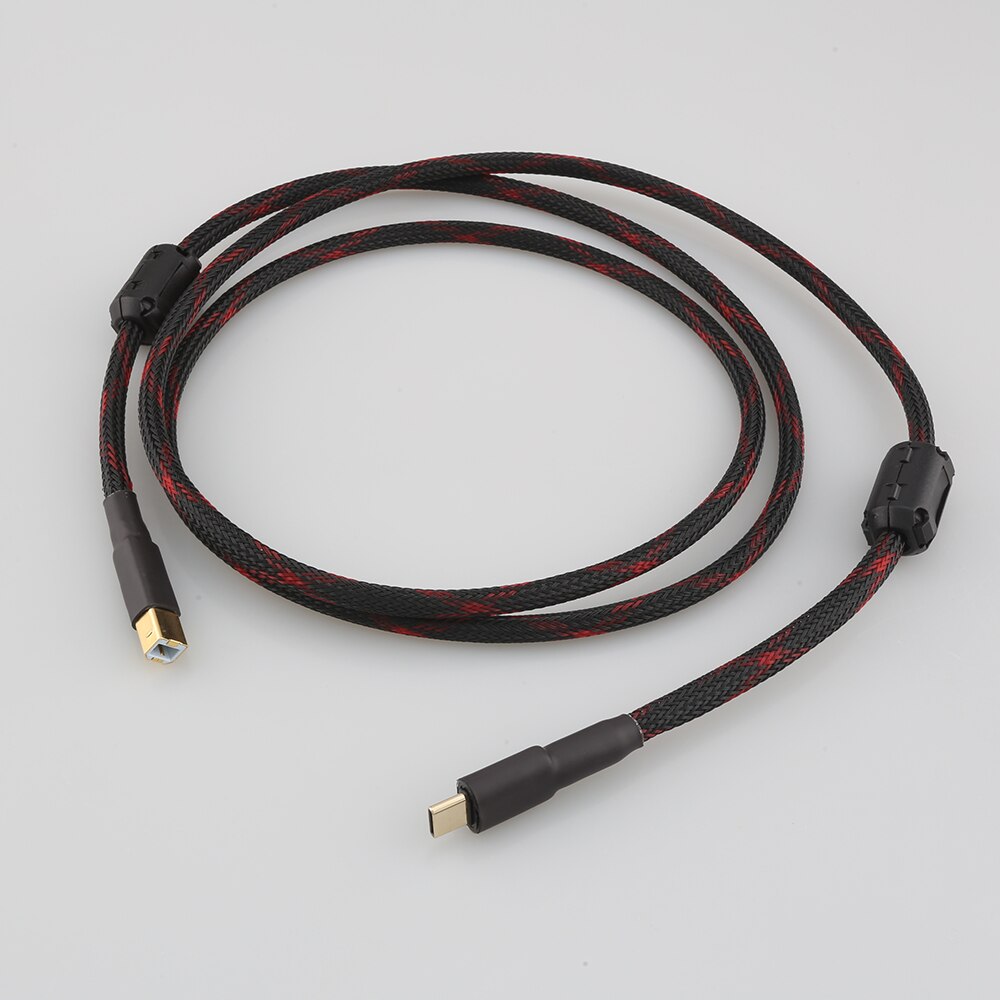 HiFi USB C To B Cable USB Type C To B Audio Data Cable 5N DAC otg macbook pro Mobile Phone Thunderbolt DAC Cable