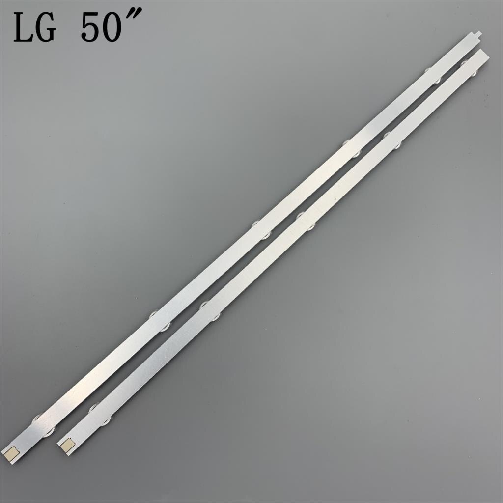 Hd -lampa led -bakgrundsbelysningslist för  lg 50 la 6200 50 la 6205 50 la 6208 50 ln 5100 50 ln 5130 50 ln 5200 - ua -ubbar kit tv -ledband