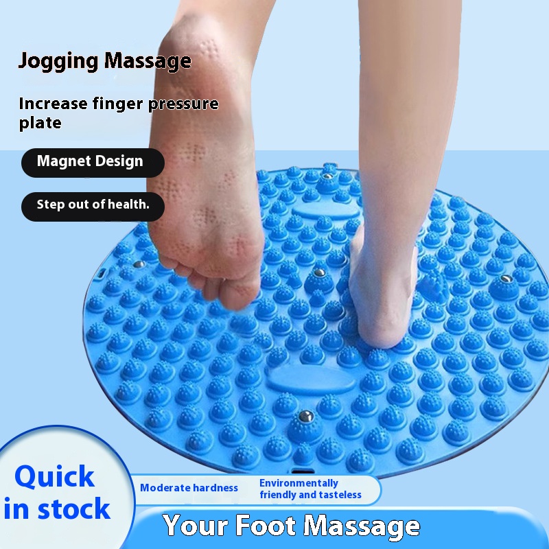Ronde voetmassage Vingerdrukplaat Magnetische therapie Voetmassageapparaat Sport Fitness Voetmassage Pad