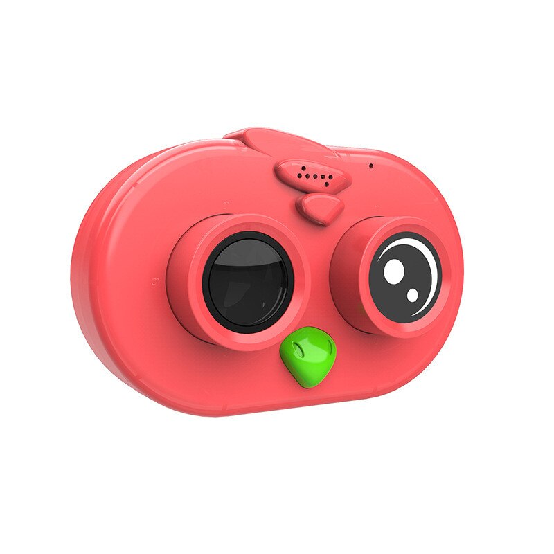 Mignon oiseau appareils photo numériques enfants caméra 8MP 1080P HD enfants caméscopes 2.0 pouces pour enfants cadre numérique de: Red