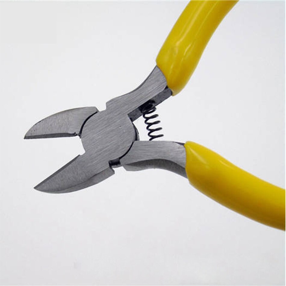 American 5-inch mini pliers with diagonal pliers are used to cut wires and connect wires hand tools