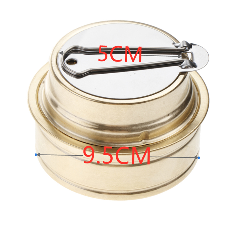 Quemador de Alcohol de aleación de cobre, hornillo Universal ultraligero, para senderismo, Naturehike, portátil y duradero