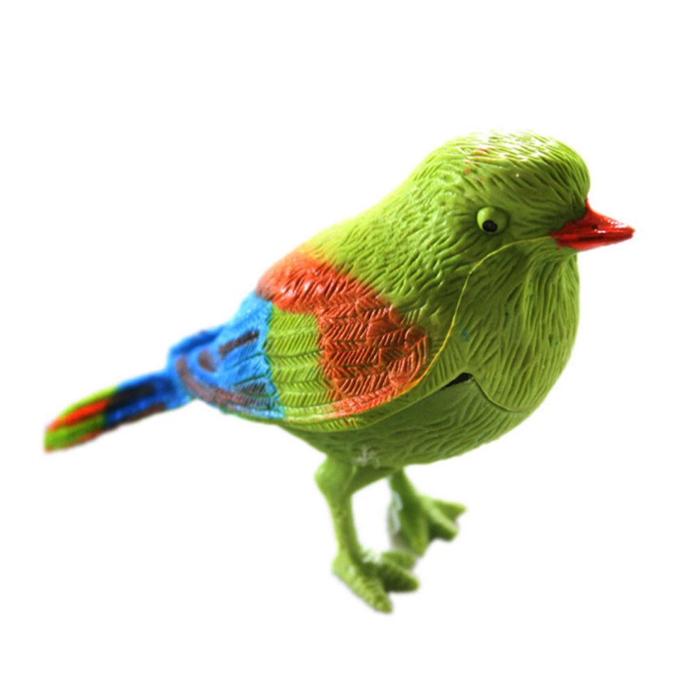 7Pcs Simulation Singing Bird Toys Voice Control Animals Toys Funny Toys