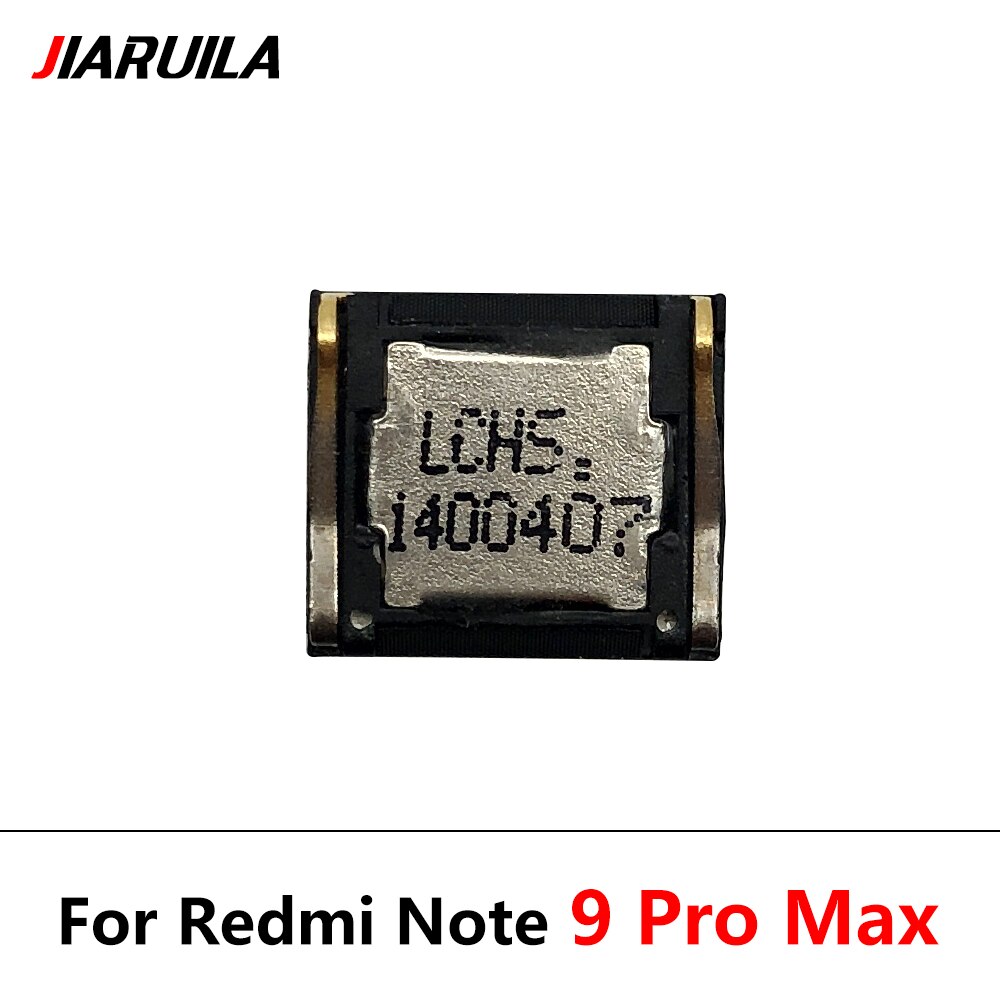 Haut-parleur pour écouteurs Xiaomi Mi 10T Redmi Note 7 8 9 Pro 9S Note 10 Pro, oreillettes, récepteur supérieur,: Note 9 Pro Max