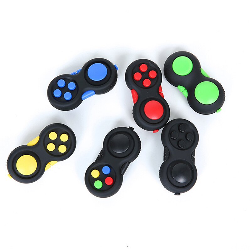 1Pc Game Fidget Pad Stress Reliever Squeeze Fun Magic Bureau Speelgoed Handvat Speelgoed Stress Decompressie Sleutel Mobiel