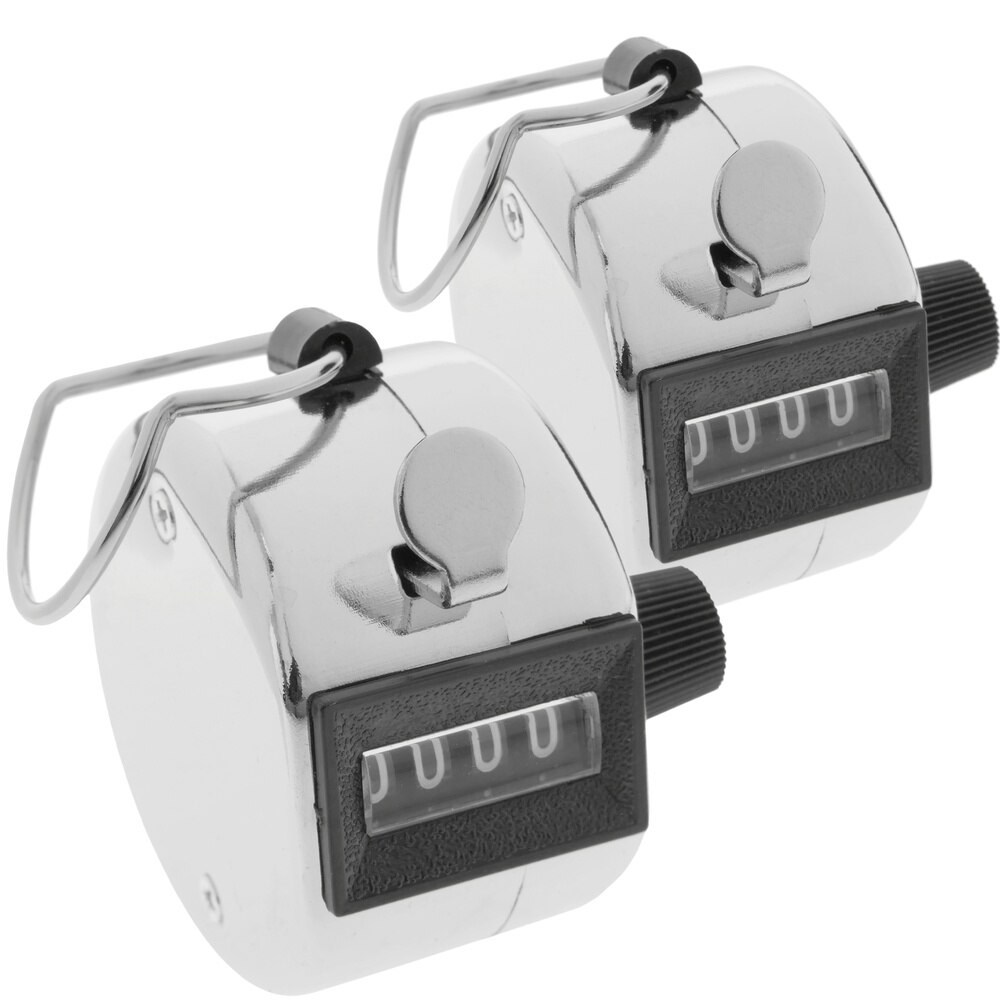 BeMatik - Contador de personas manual de 4 dígitos 2 unidades