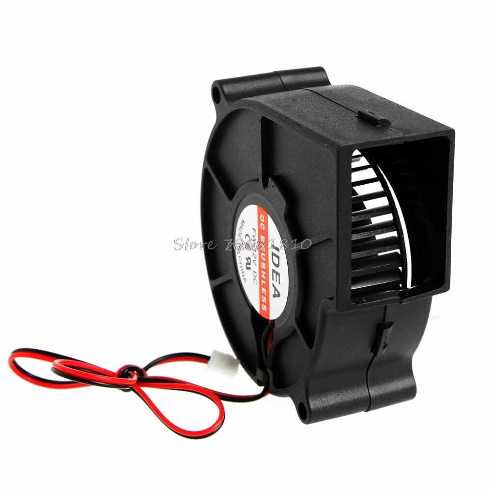75mmx30mm DC 12V 0.24A 2-Pin Computer PC Sleeve-Bearing Blower Cooling Fan 7530 Whosale&amp