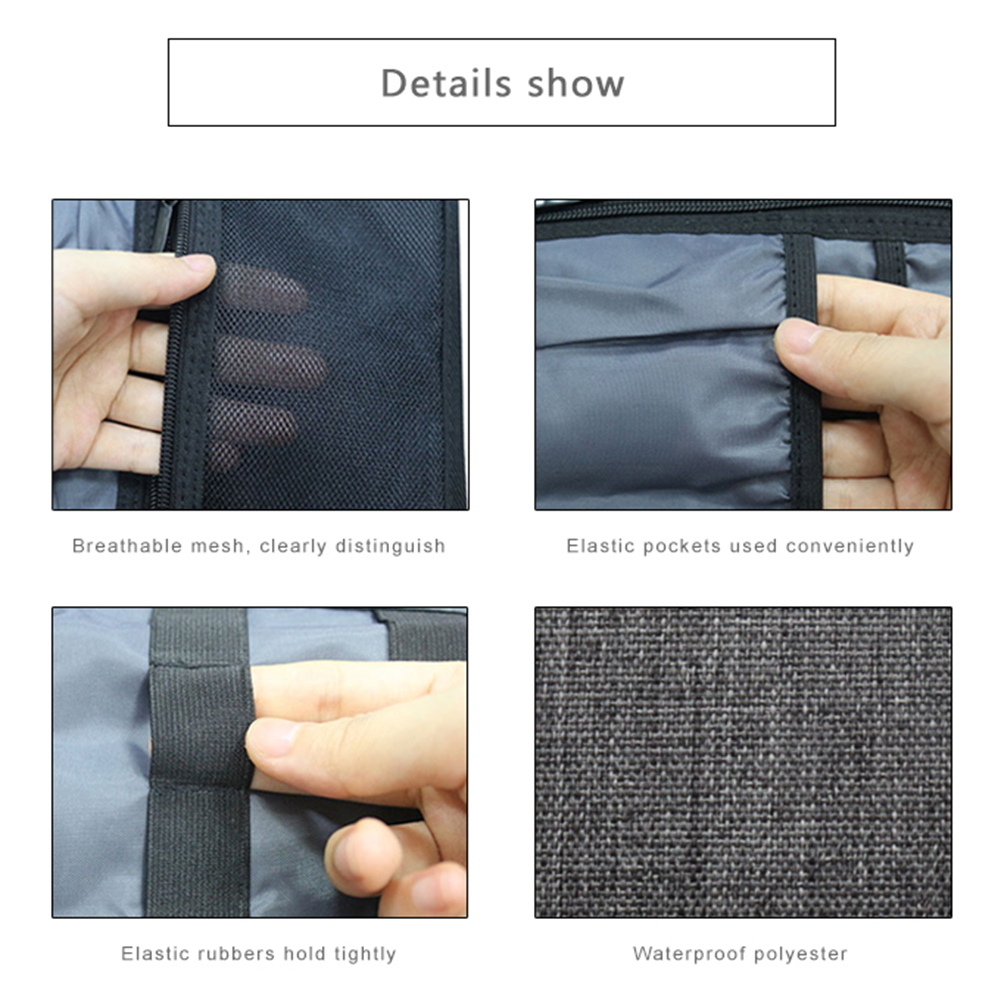 Kleine Gadget Carry Case Charger Usb Kabels Sd Geheugenkaarten Oortelefoon Flash Hard Drive Opbergtas Pouch Managerol Fder