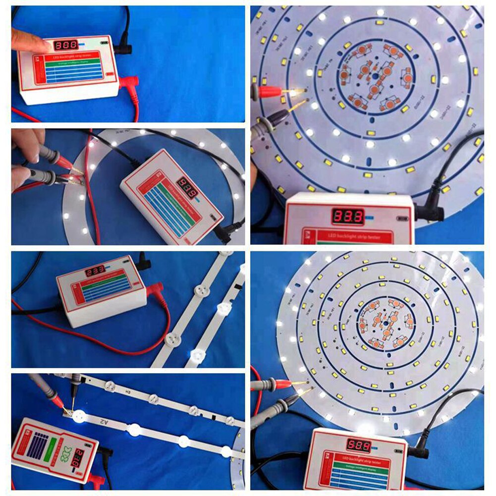 Lamp Bead High Brightness 0-300V Measurement Tool Home Adjustable Voltage Lights Repair Digital Display LED TV Backlight Tester