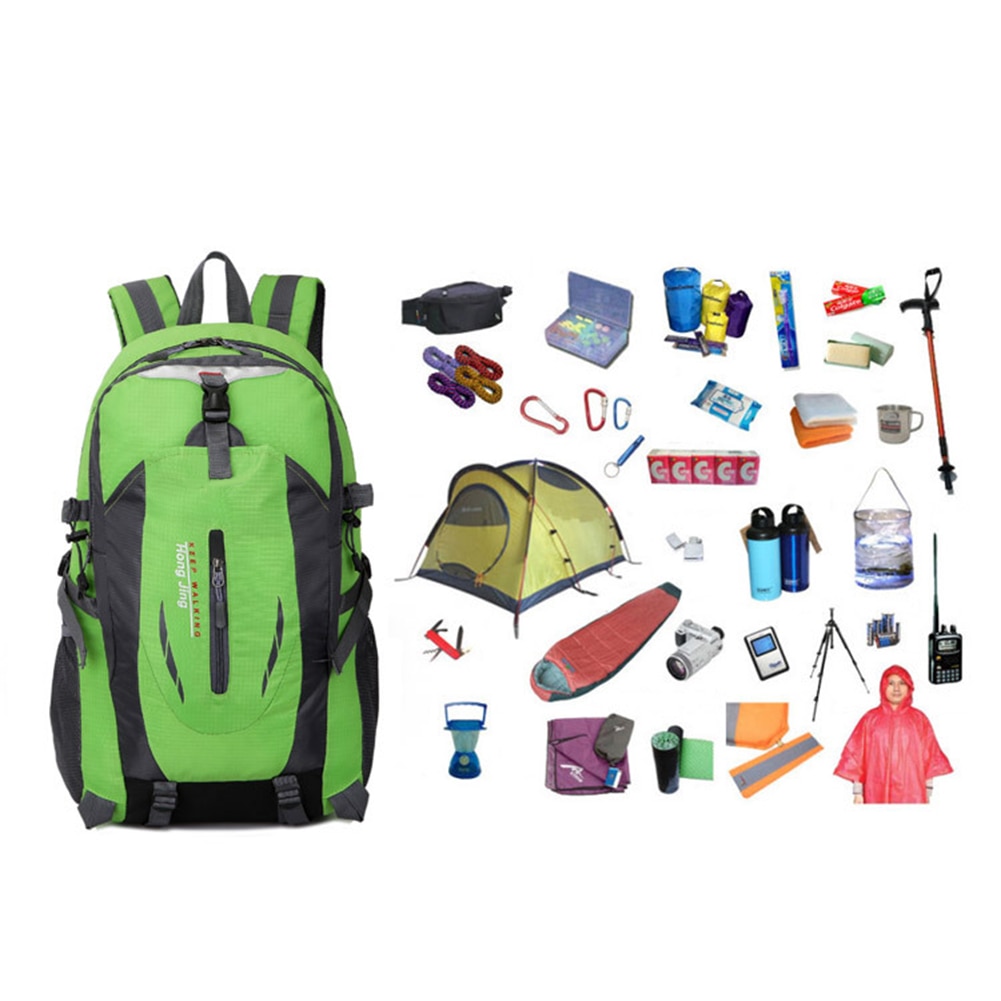 Fietsen Rugzak Outdoor Camping Dagrugzak Universele Schoudertas Comfortabele Wandelen Rugzak Waterdichte Nylon S26