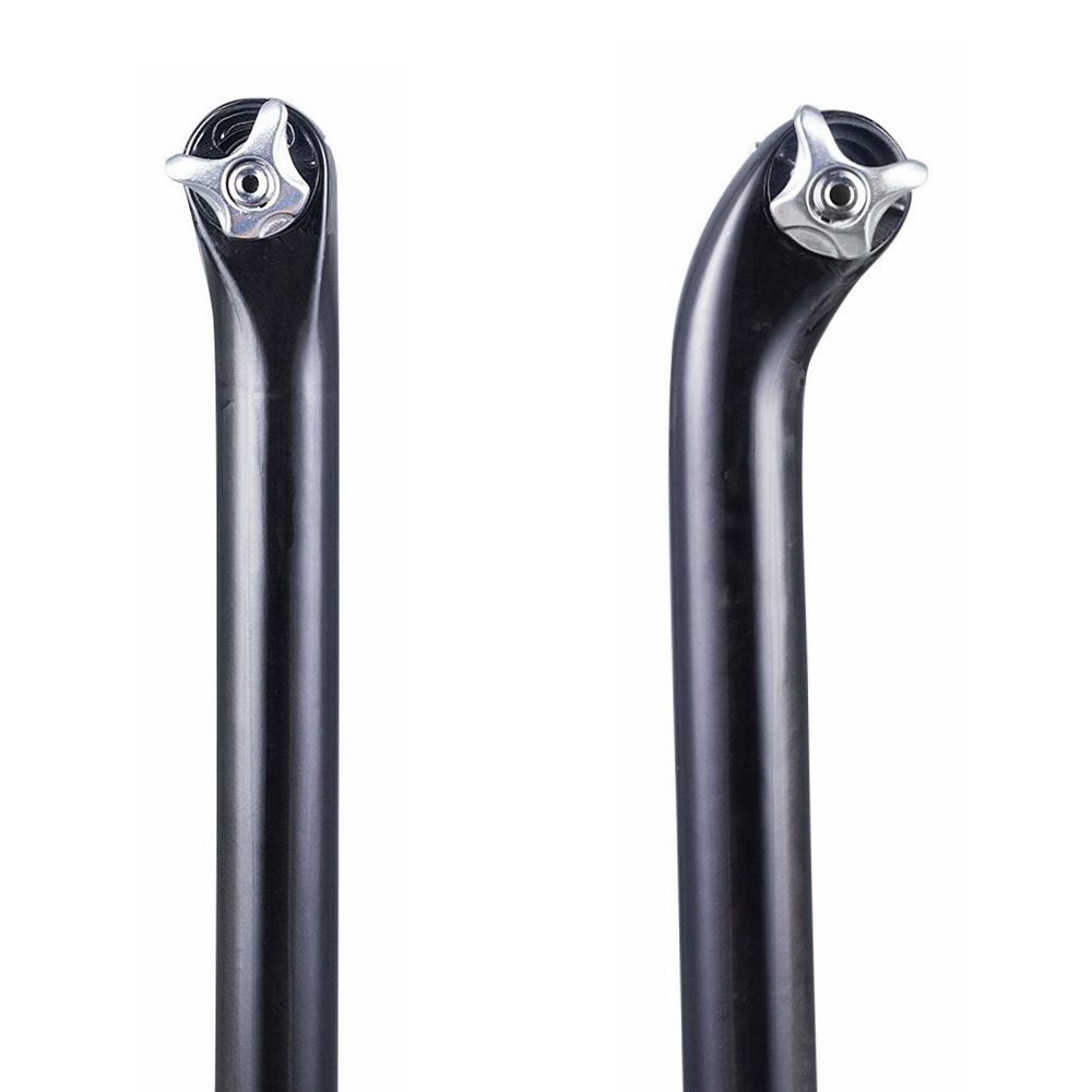 Glossy UD Carbon Fibre Bicycle Seat Post Cycling SeatPost Bike Seat Tube Parts Diameter 27.2mm 30.8mm 31.6mm Angle 5/20 Degrees